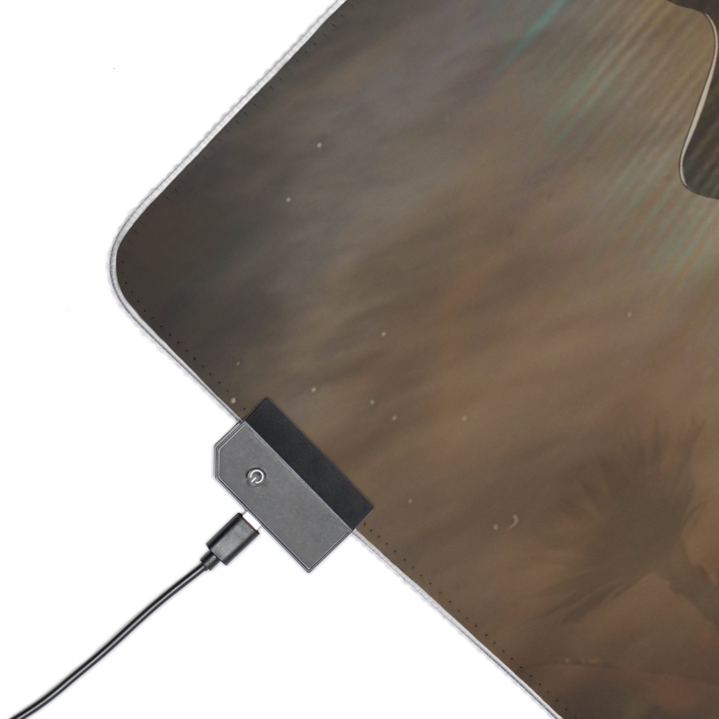 LED Gaming Mouse Pad — One Punch Man Scenic RGB Desk Mat