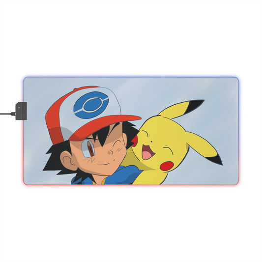 LED Gaming Mouse Pad — RGB Desk Mat (LED Edge Lighting)