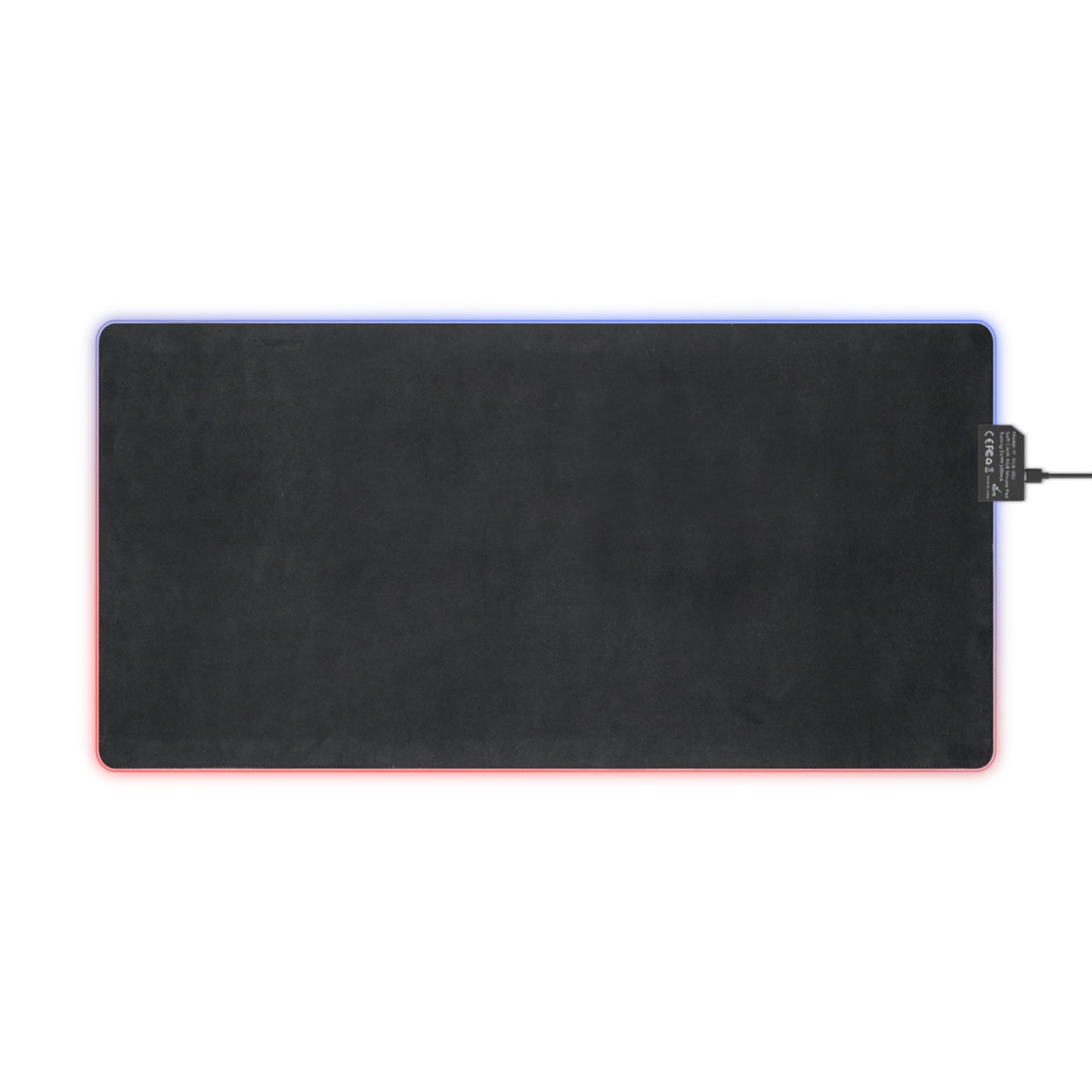 Anime LED Gaming Mouse Pad – Celestial Warrior RGB Desk Mat