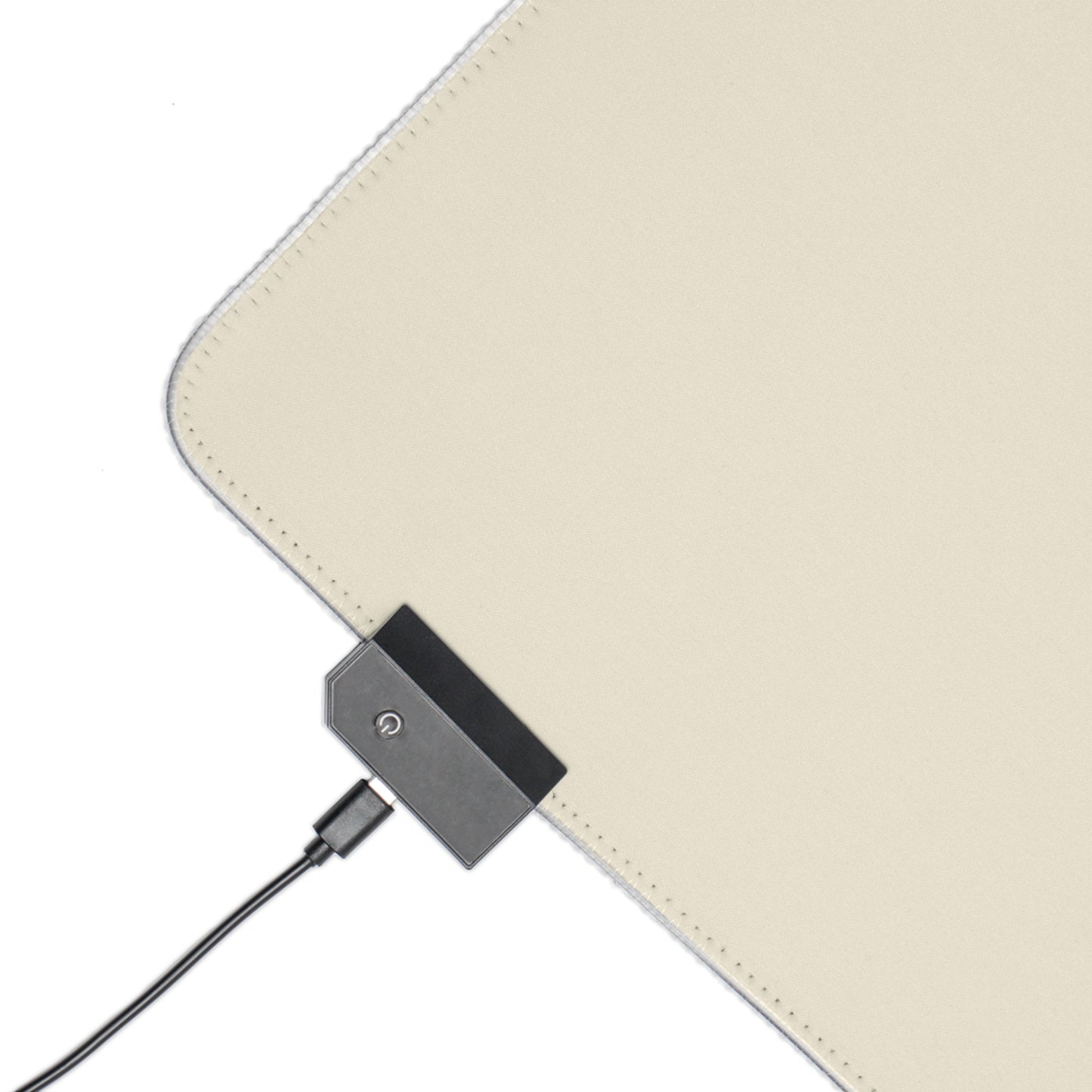 LED Gaming Mouse Pad — Anime Sports 'Just Do It' Design with RGB Lighting