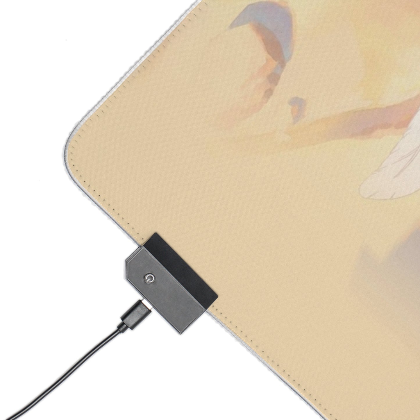 LED Gaming Mouse Pad — Anime Adventure RGB Desk Mat
