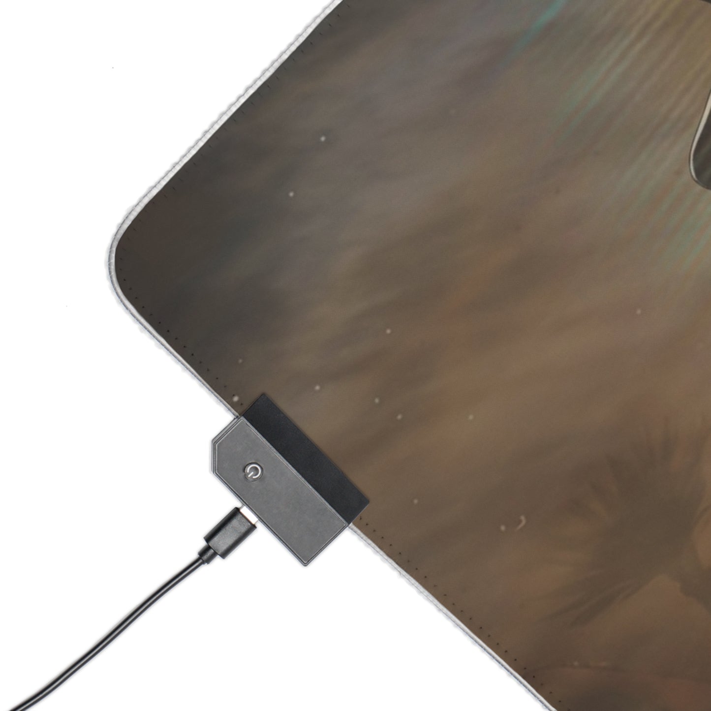 LED Gaming Mouse Pad — One Punch Man Scenic RGB Desk Mat