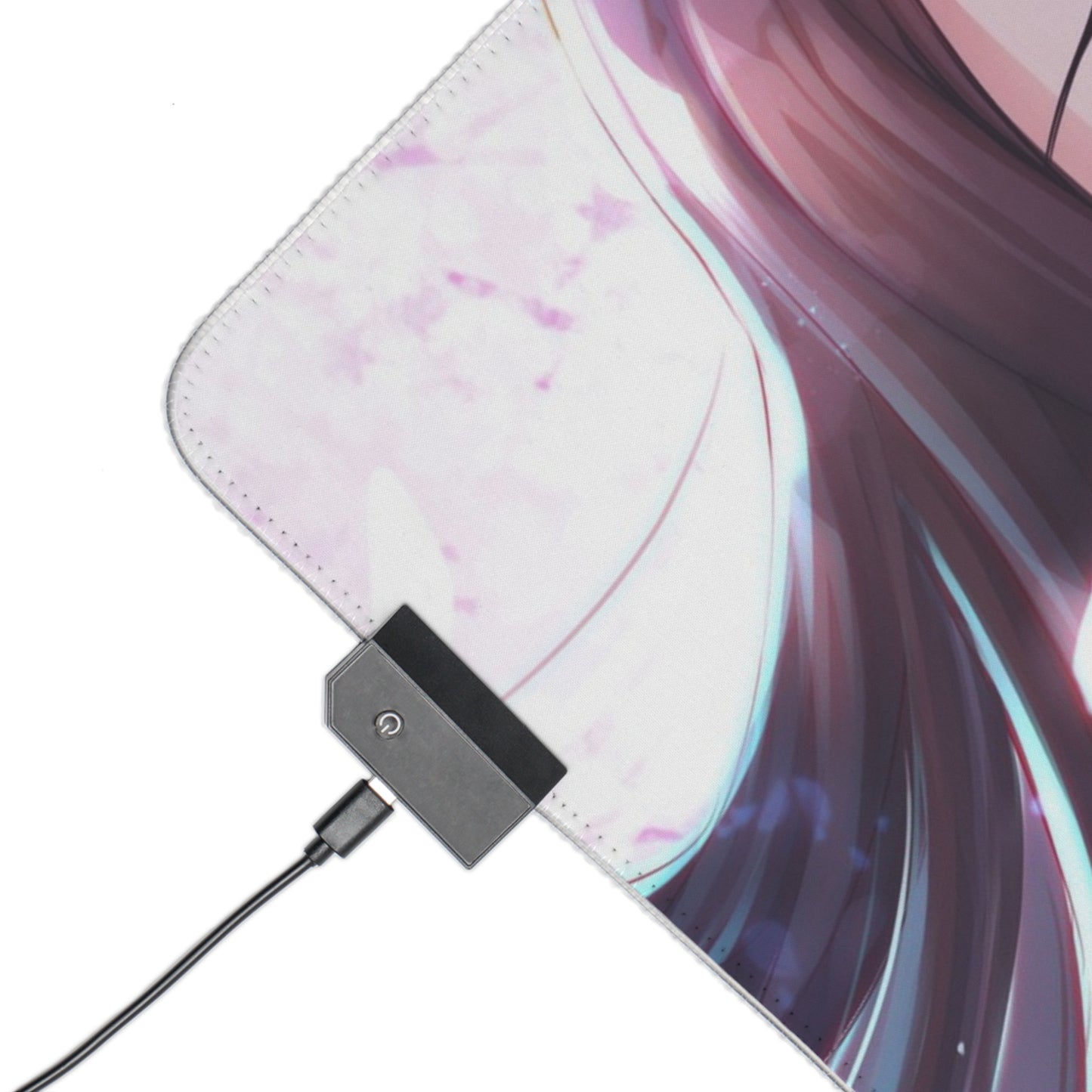 Nezuko Anime LED Gaming Mouse Pad — RGB Extended Desk Mat