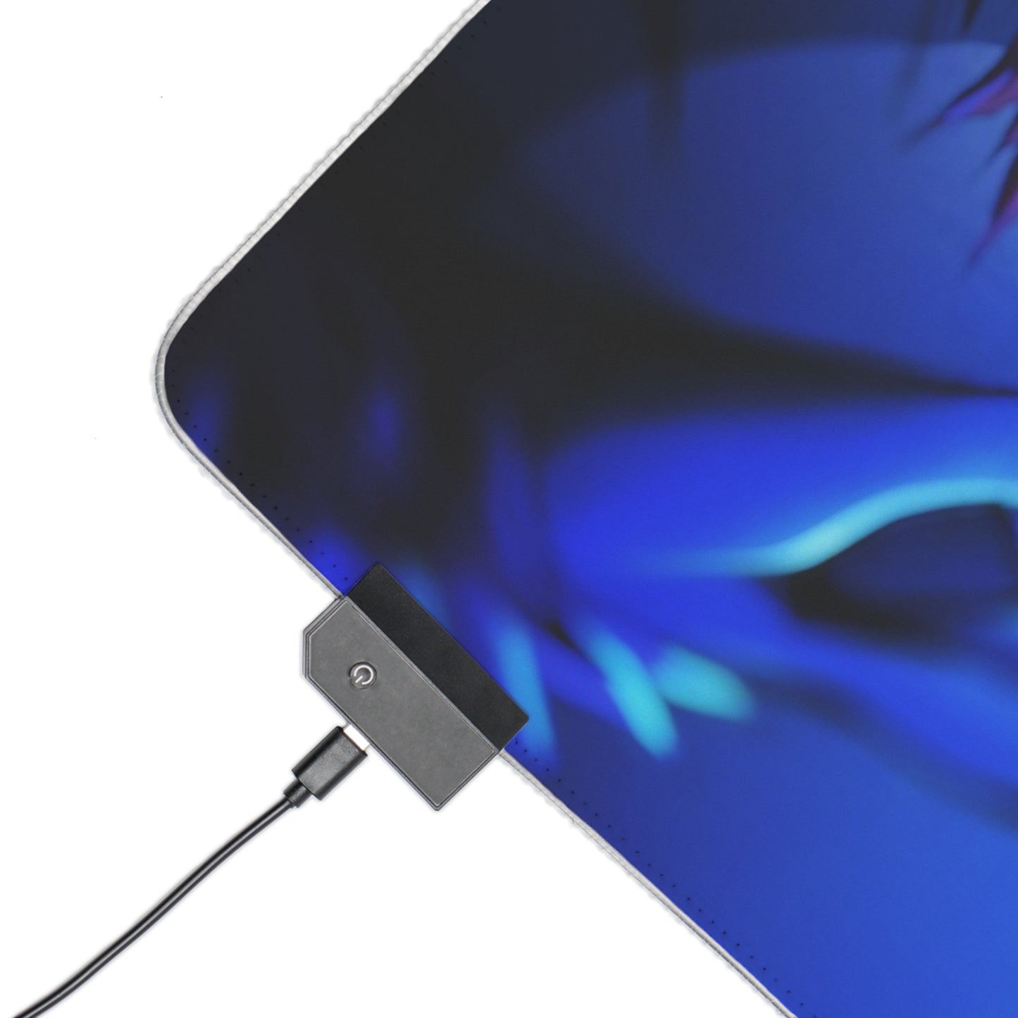 Anime Eye RGB LED Gaming Mouse Pad — Extended RGB Desk Mat for PC Gamers