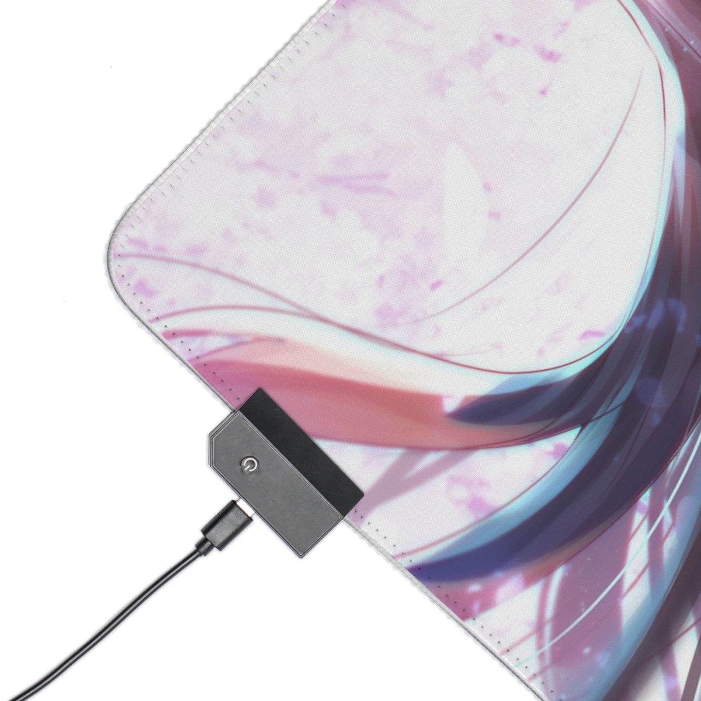 Nezuko Anime LED Gaming Mouse Pad — RGB Extended Desk Mat