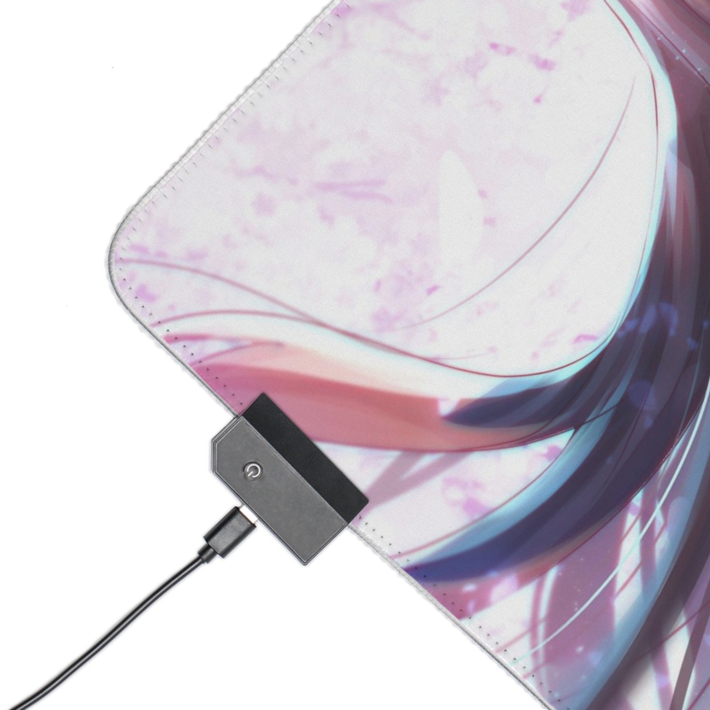 Nezuko Anime LED Gaming Mouse Pad — RGB Extended Desk Mat